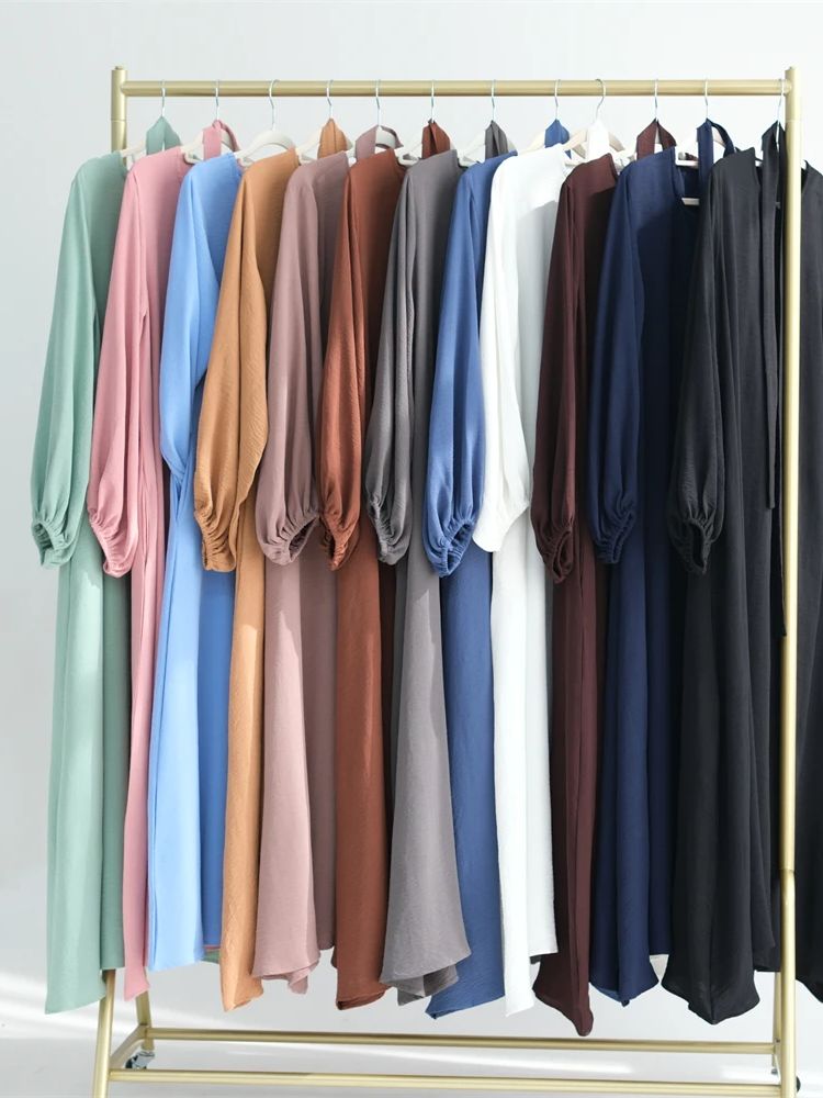 Abaya Modest Wear - Ramadan Abayas Roupas de Oração Muçulmanas