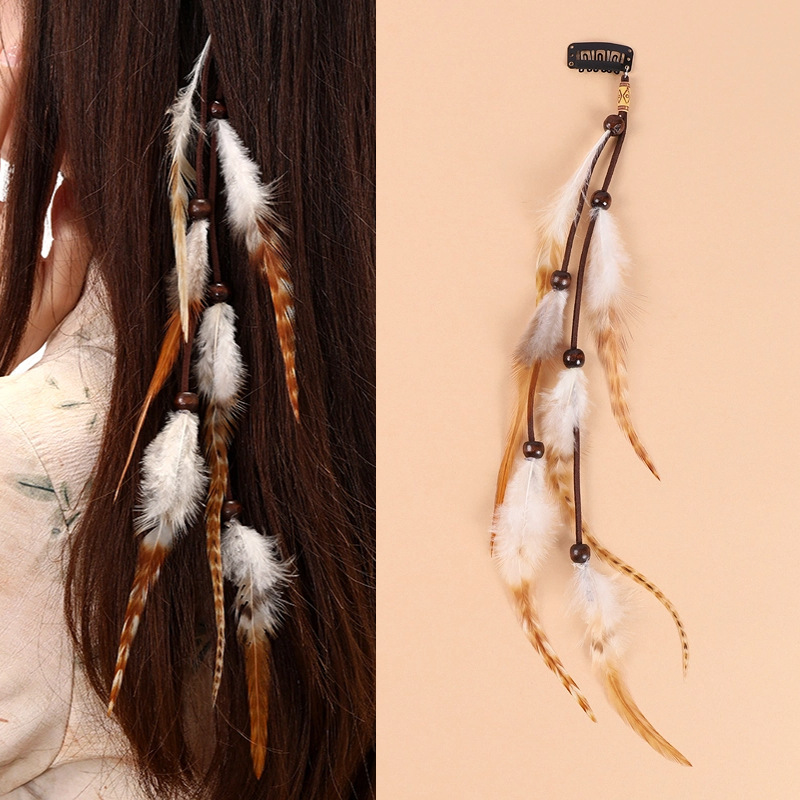 Ethnic Indian Fashion - Grampo de cabelo para mulher, estilo