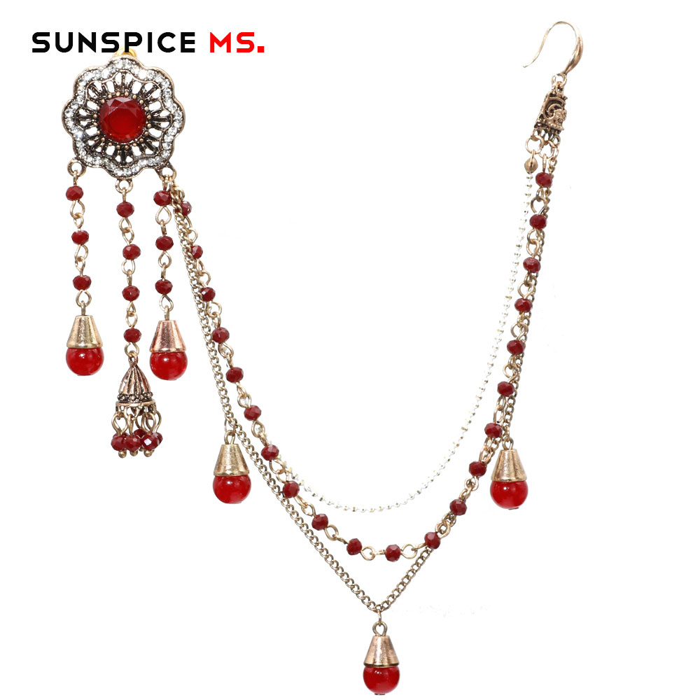 Sunspicems-Brincos Indianos Fe - Ethnic Indian Fashion avaliação e preço