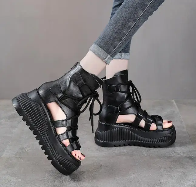 8cm étnico vaca couro genuíno  - Ethnic And Fashion avaliação e preço