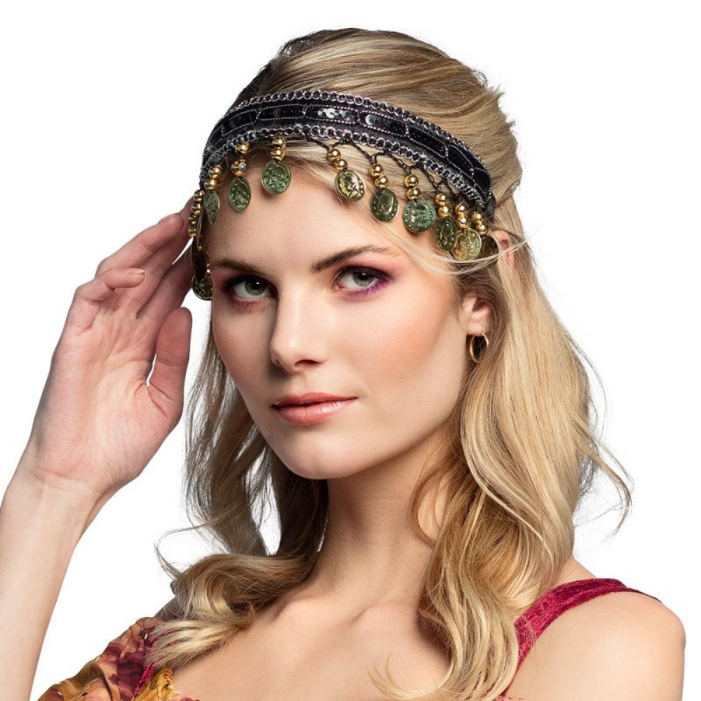 Tiara de Plástico Multicolorid - Ethnic Indian Fashion avaliação e preço