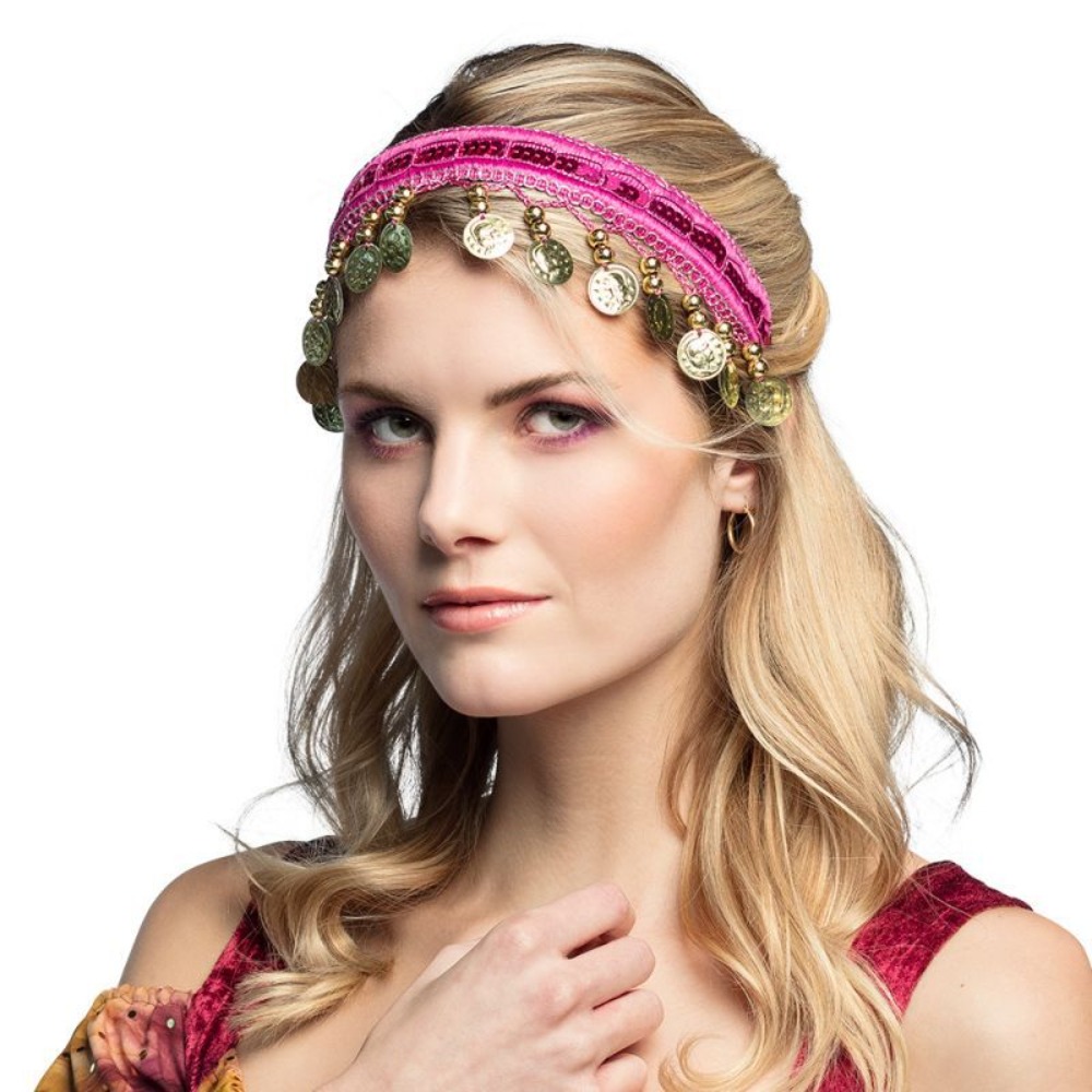 Tiara de Plástico Multicolorid - Ethnic Indian Fashion avaliação e preço