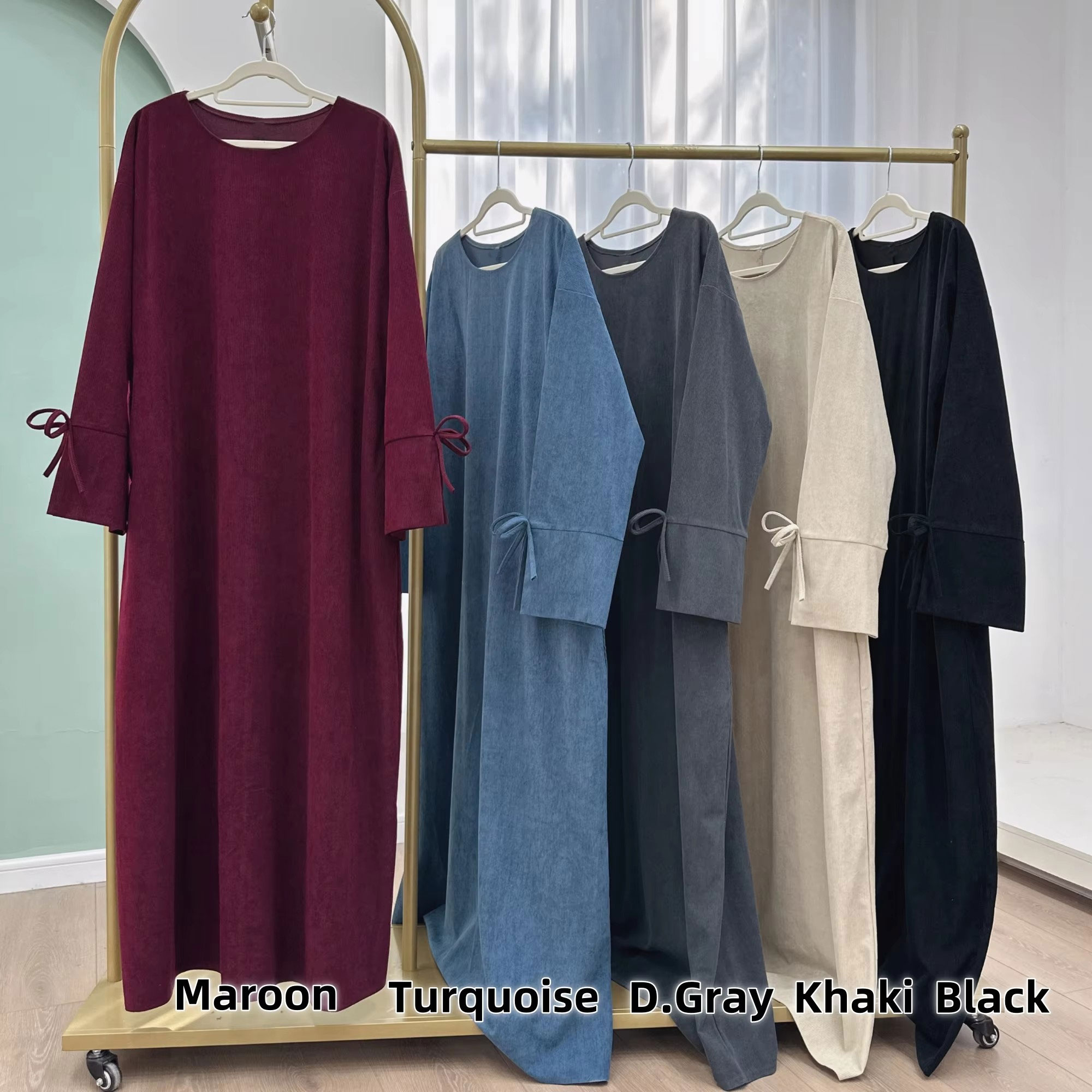 Ramadan arco-nó dubai abaya ve - Abaya Modest Wear avaliação e preço