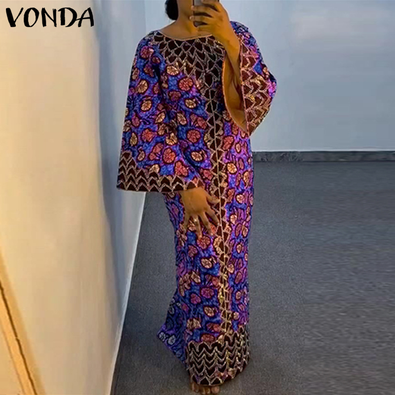 Vestido Boêmio Plus Size VONDA - Ethnic Gown avaliação e preço