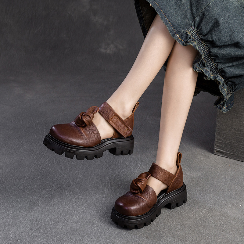 Sapatos de Plataforma com Nó É - Ethnic And Fashion avaliação e preço