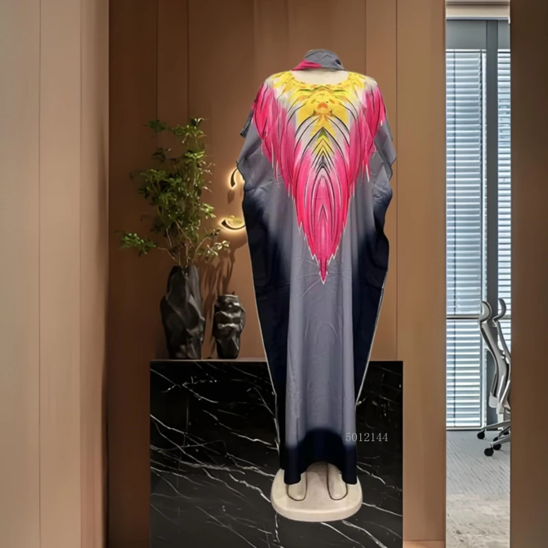 Elegante floral algodão abaya  - Abaya Modest Wear avaliação e preço