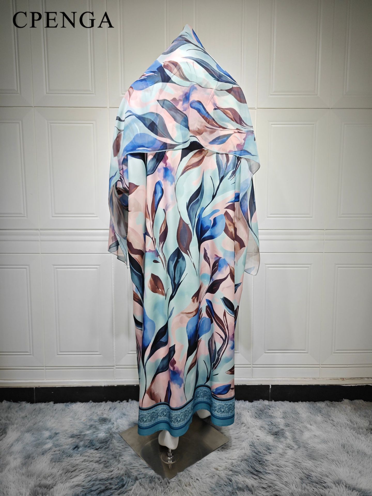 Abaya de Luxo Dubai com Estamp - Abaya Modest Wear avaliação e preço