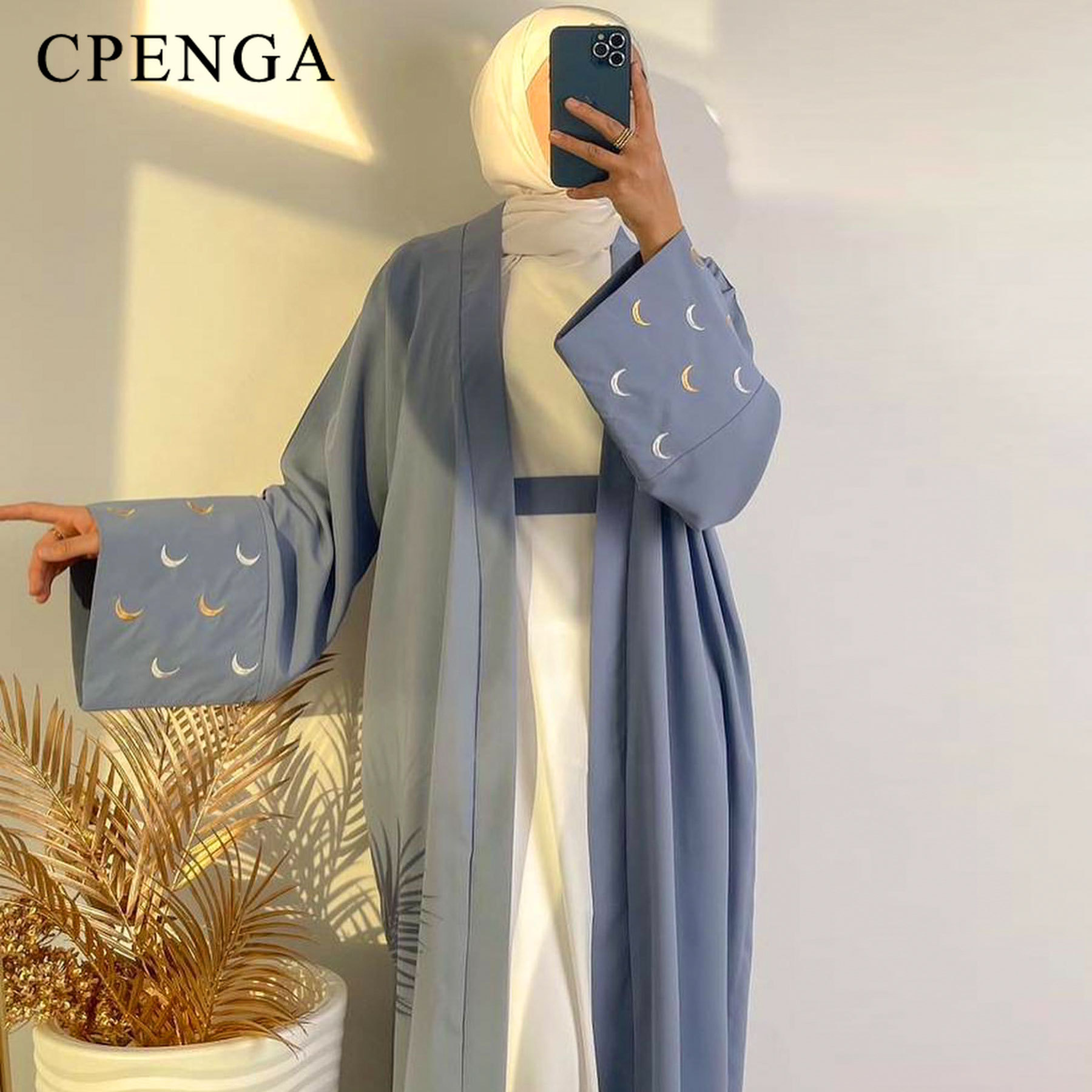2024 nova lua bordada dubai ab - Ethnic Gown avaliação e preço