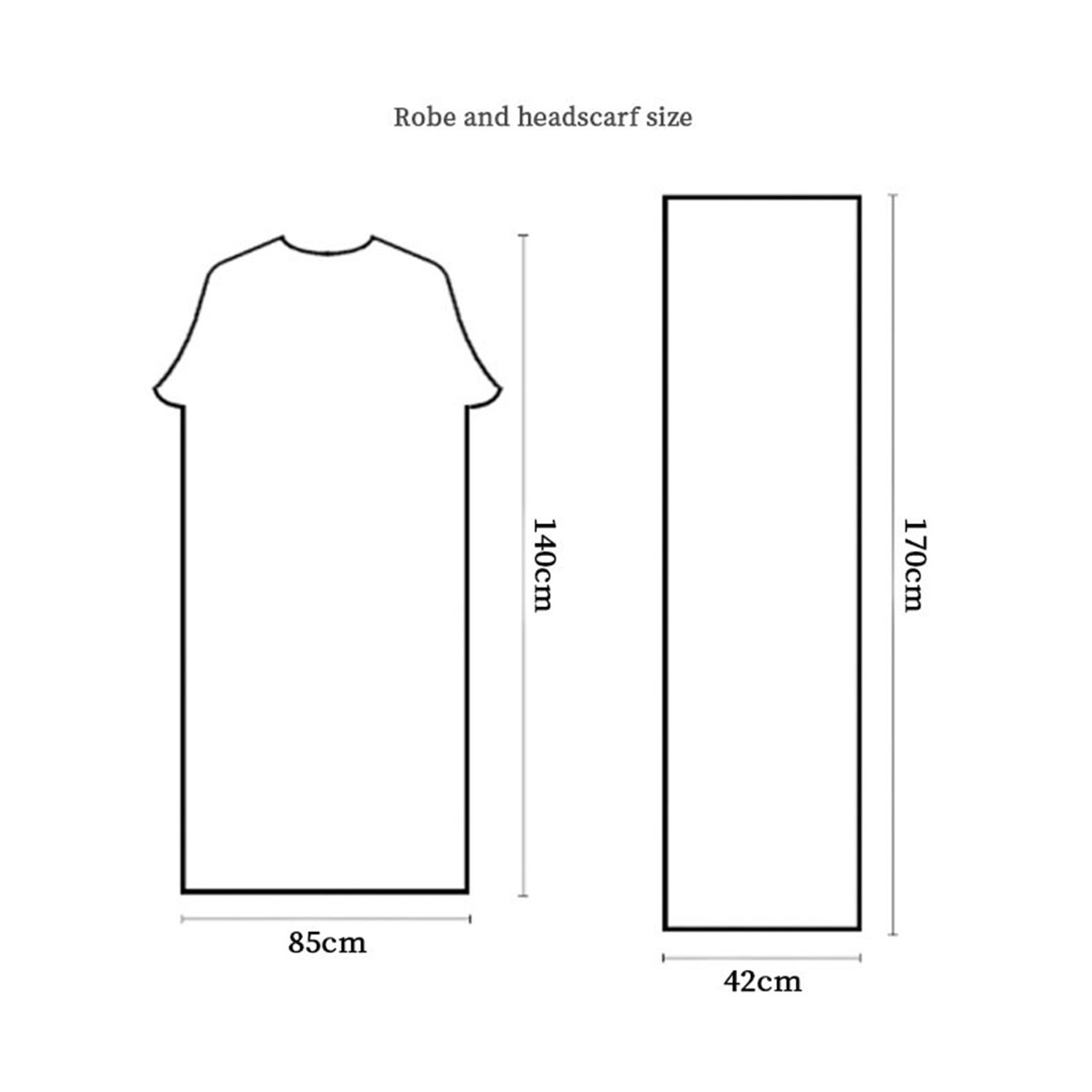 Novo Conjunto de Abaya Muçulma - Abaya Modest Wear avaliação e preço