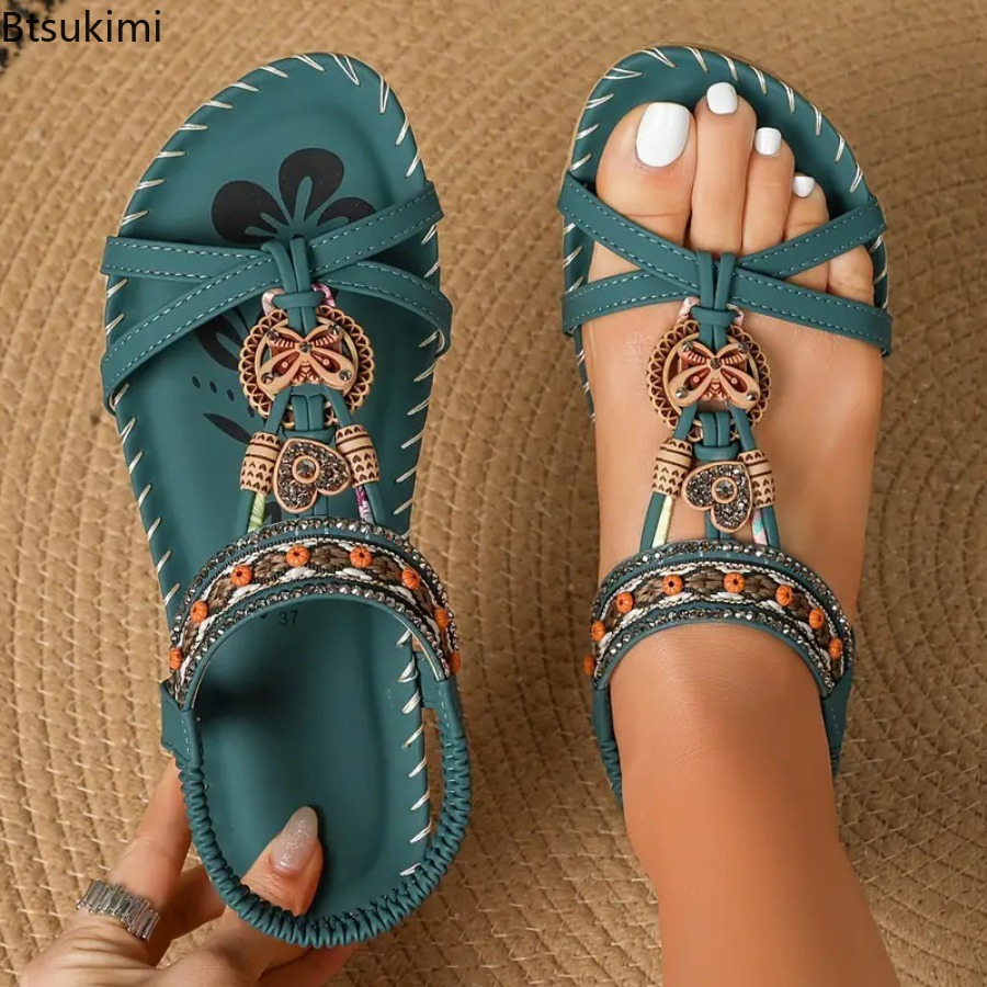 Sandálias Boêmias Femininas pa - Ethnic And Fashion avaliação e preço