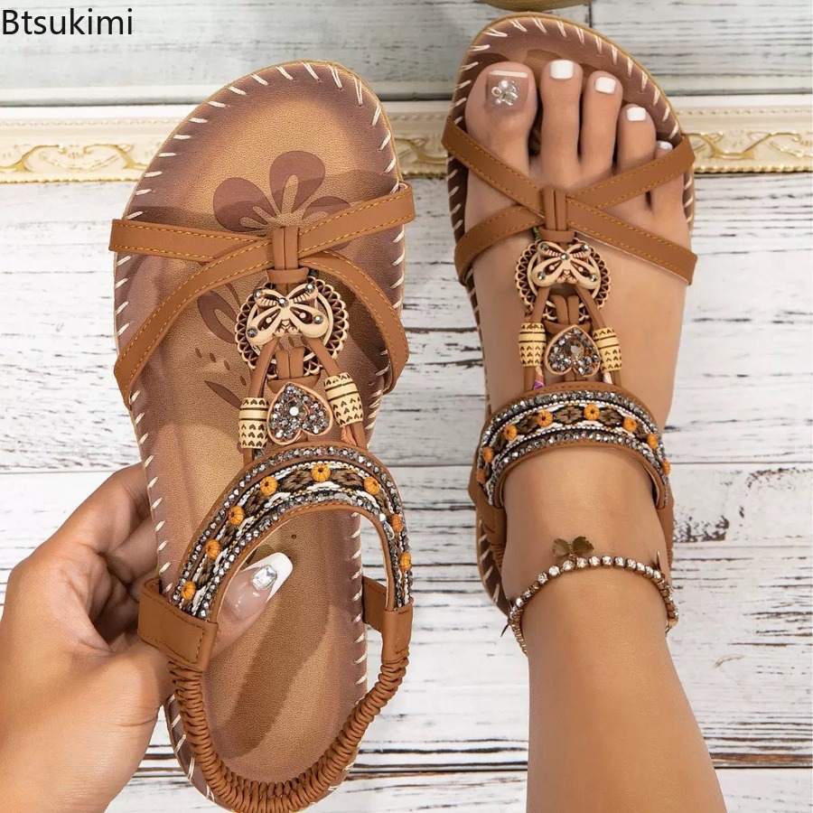 Sandálias Boêmias Femininas pa - Ethnic And Fashion avaliação e preço