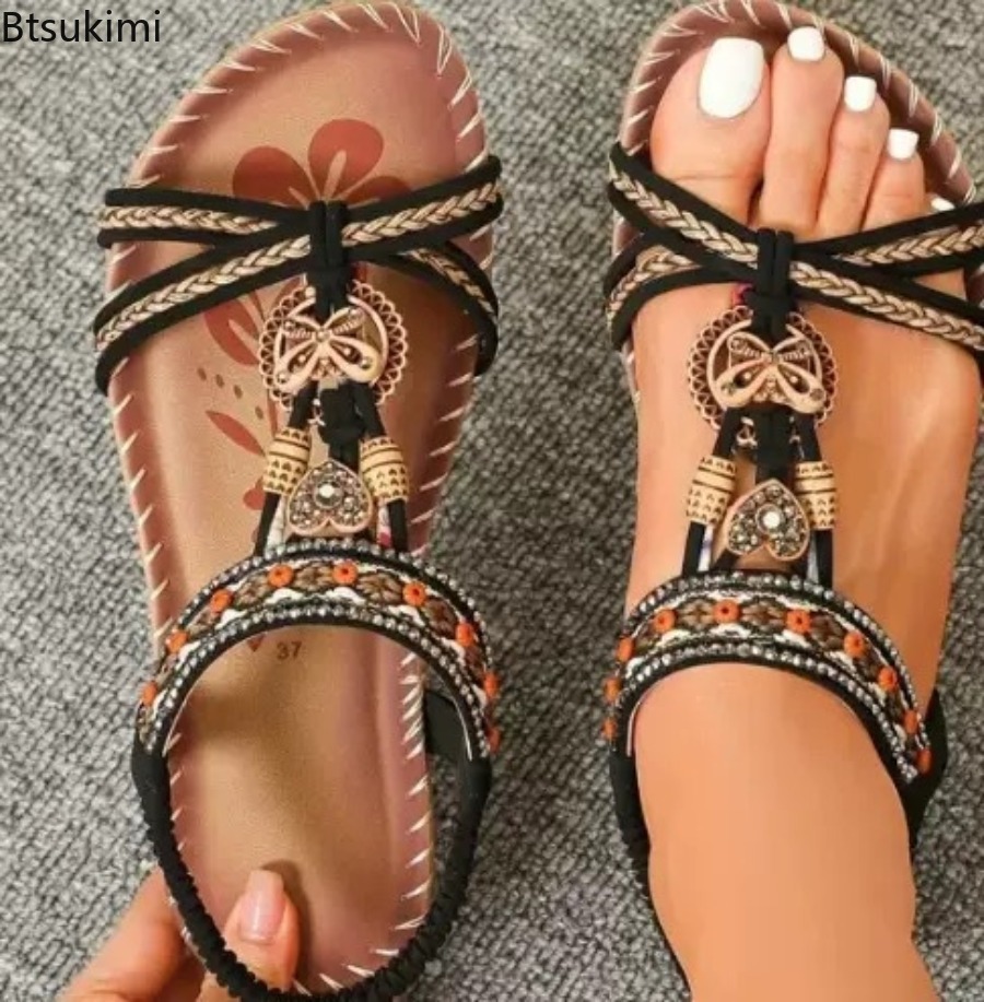 Sandálias Boêmias Femininas pa - Ethnic And Fashion avaliação e preço