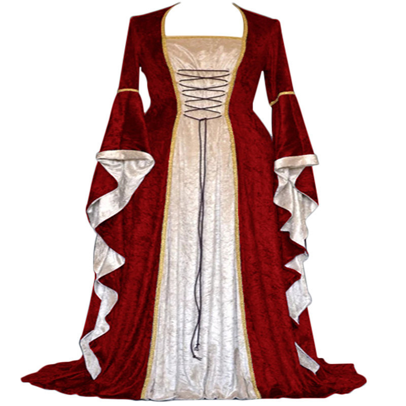 Vestido Medieval Retrô Feminin - Ethnic Gown avaliação e preço