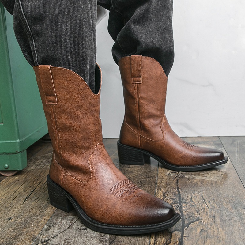 Botas Masculinas Clássicas com - Ethnic And Fashion avaliação e preço
