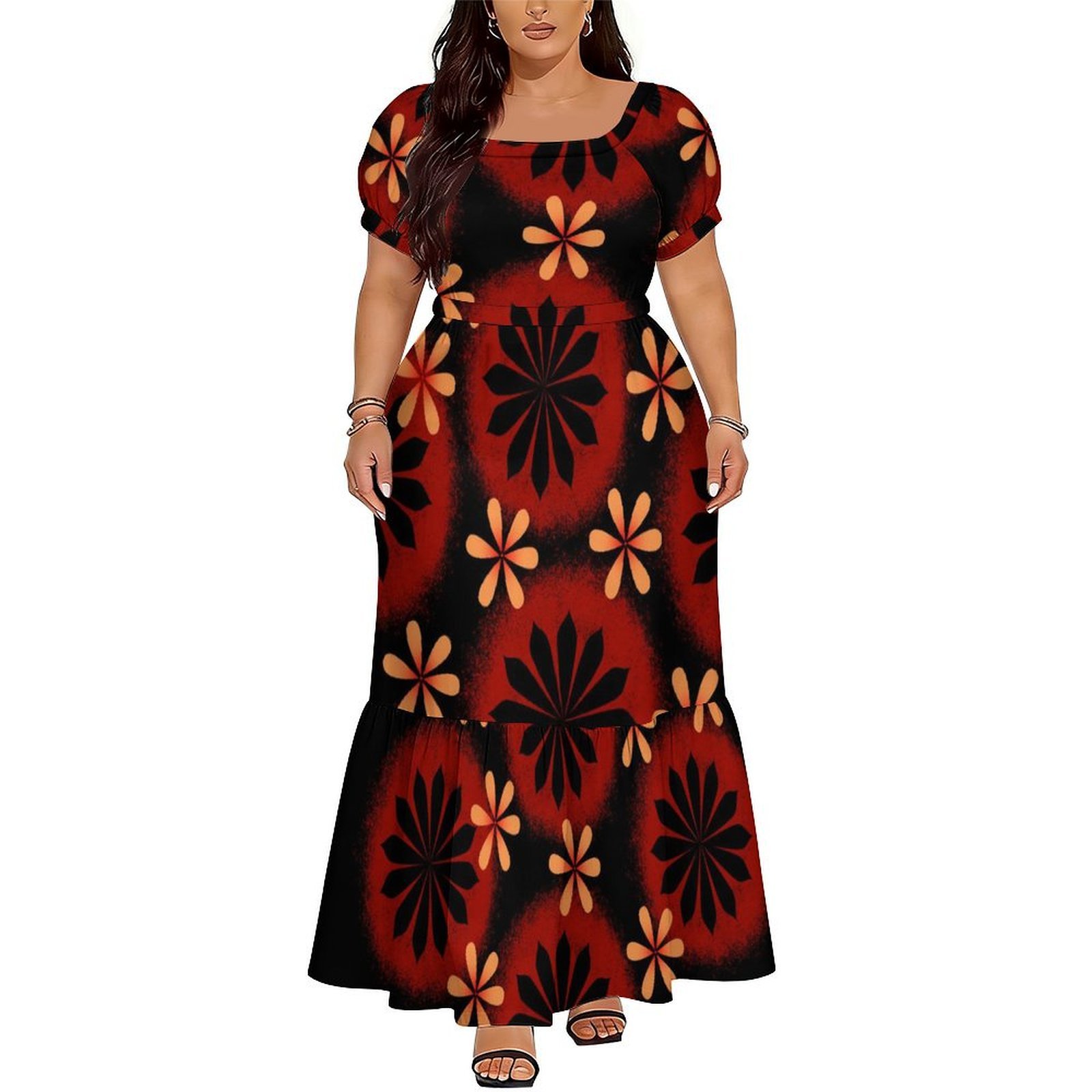 Vestido Feminino Confortável d - Ethnic Gown avaliação e preço